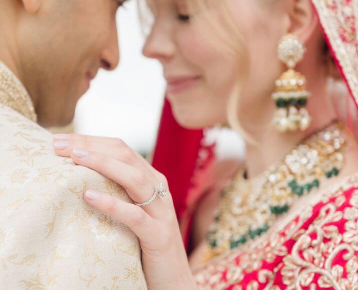 Wedding details, light and airy photography