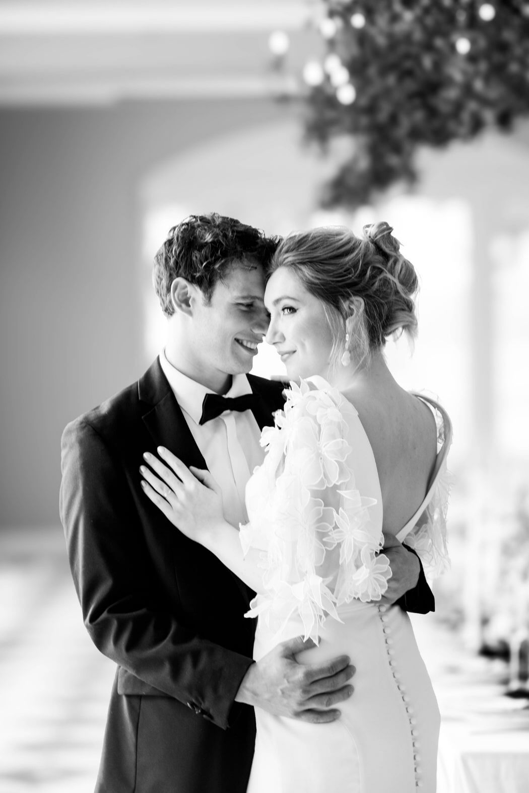 Light and airy wedding photography