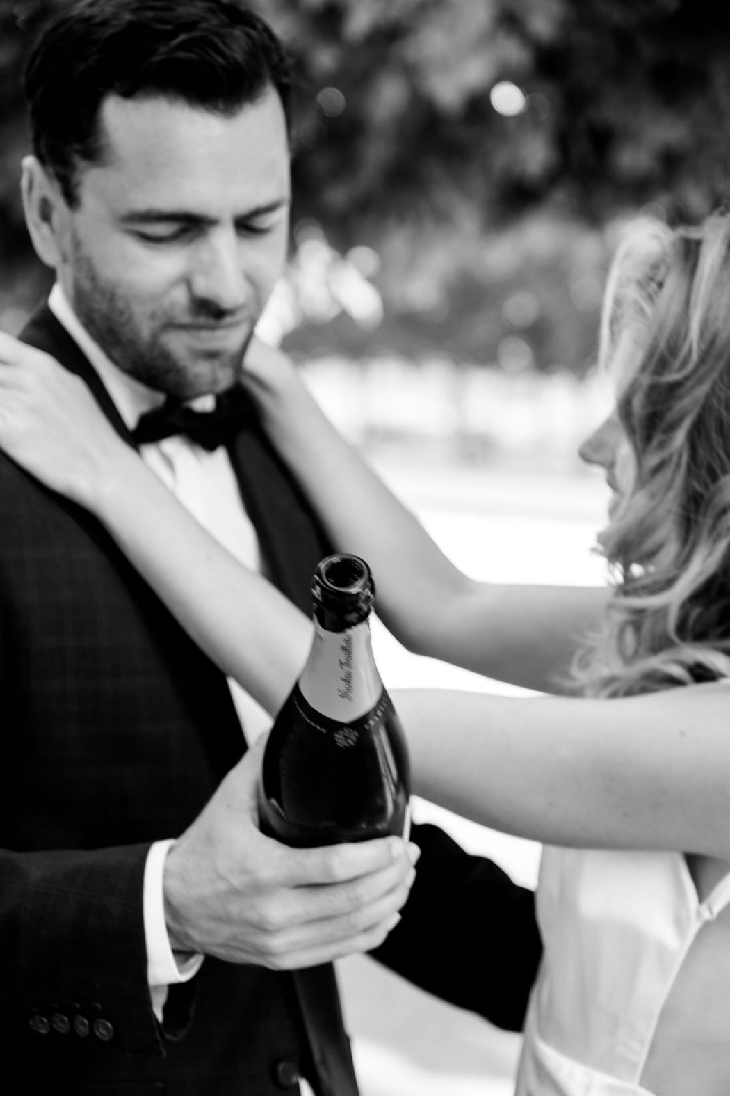 Light and airy wedding photography