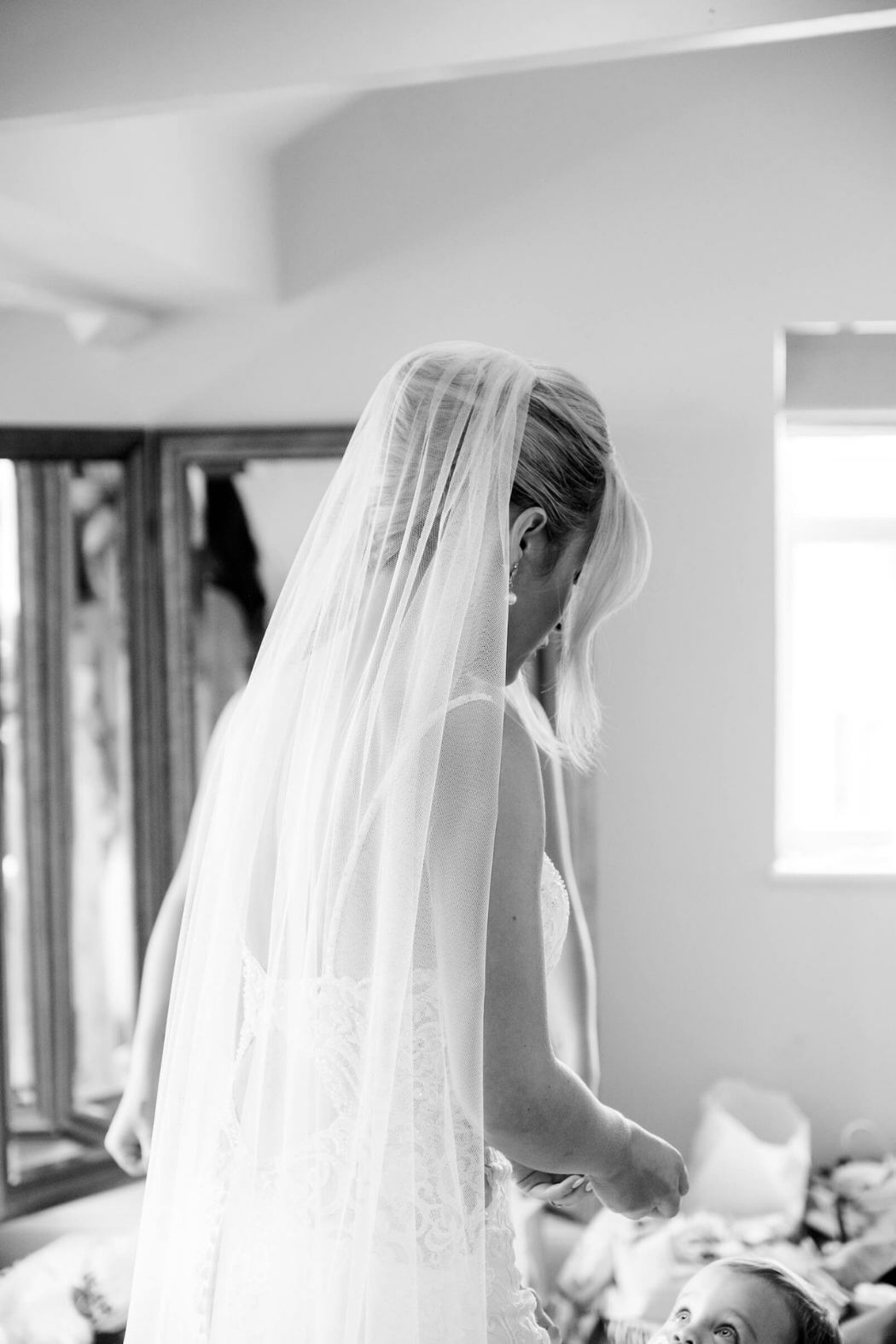 Candid wedding moment captured by Jordan Fox