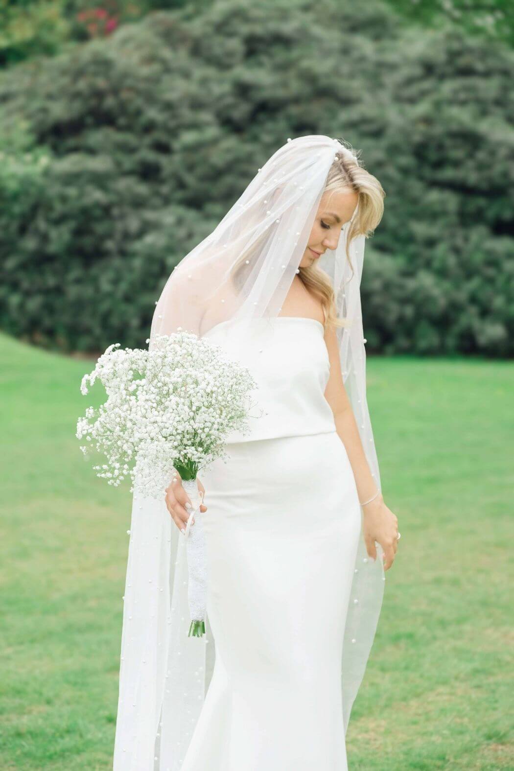 Light and airy wedding photography