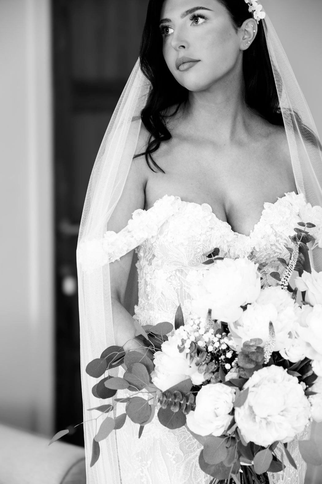 Light and airy wedding photography