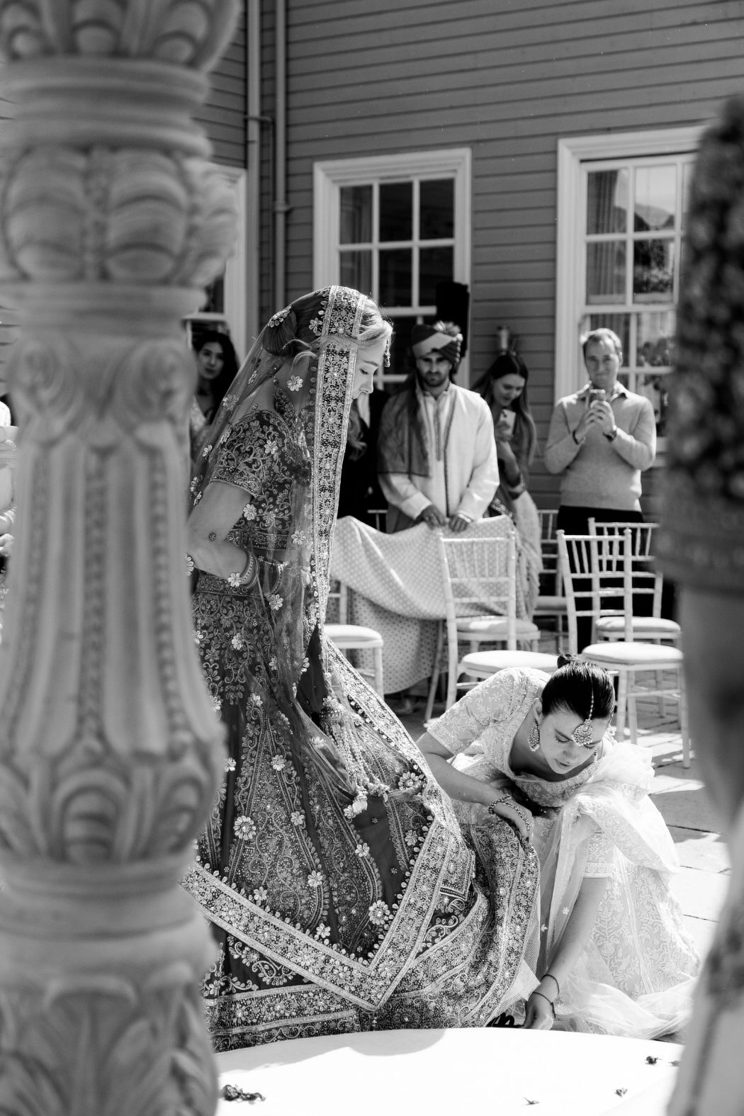 Light and airy wedding photography