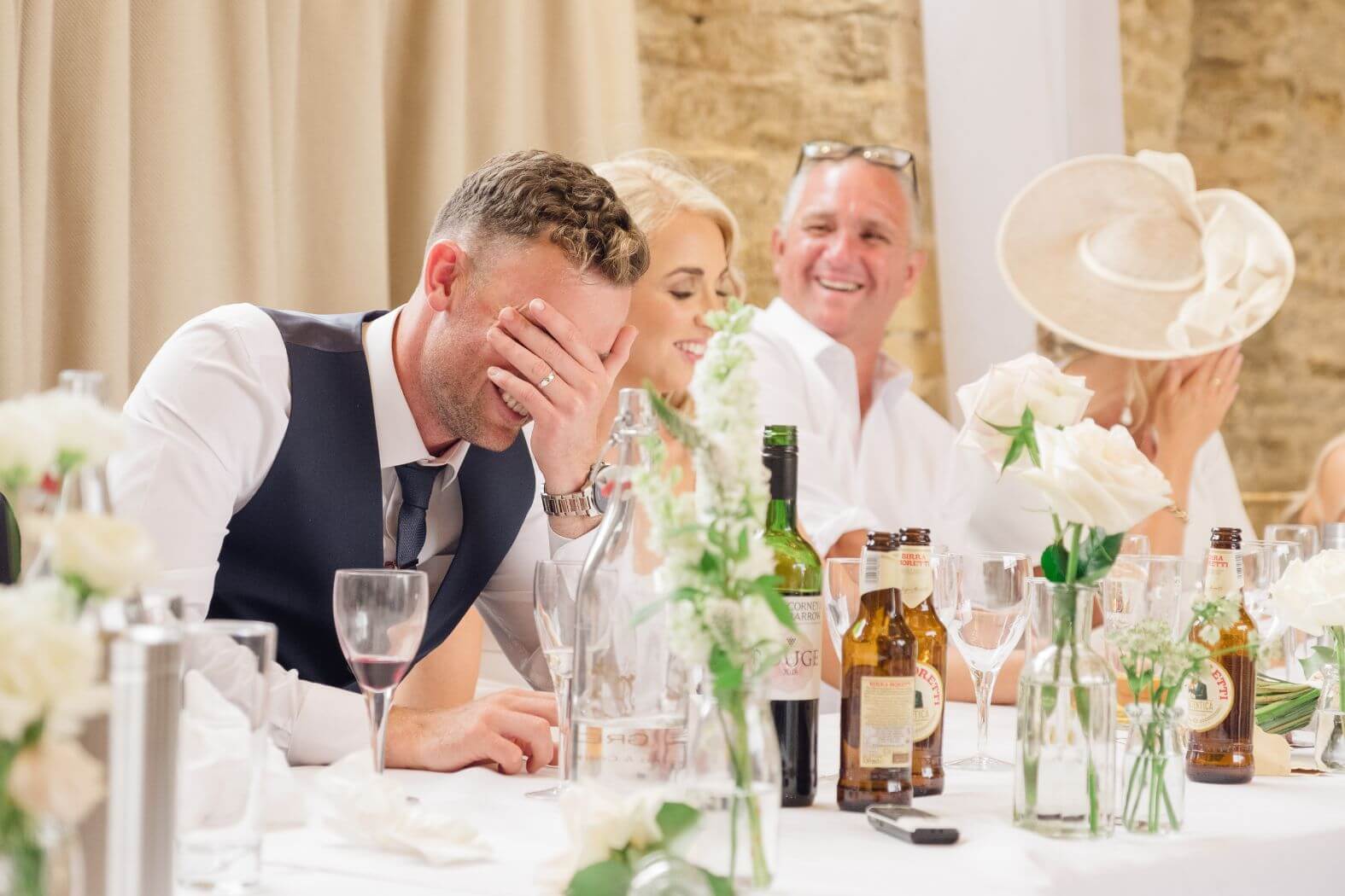 David & Ella's wedding at Stratton Court Barn