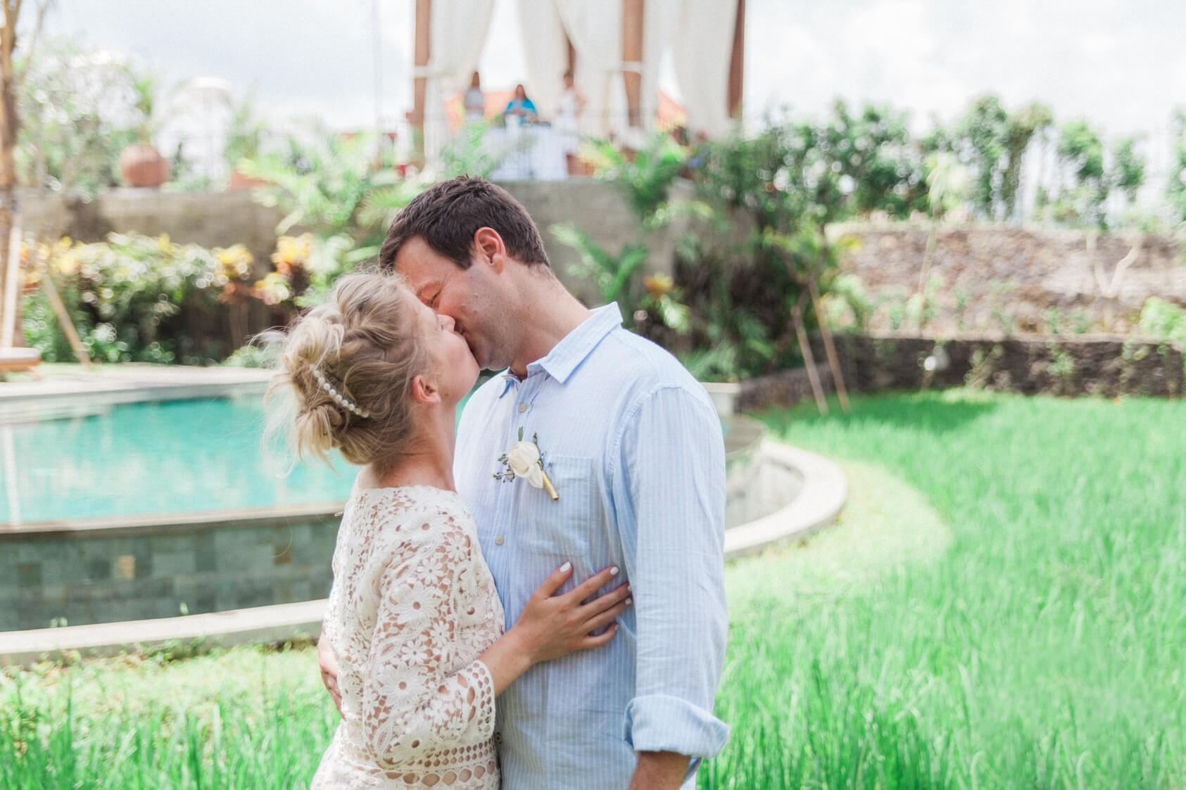 Bali destination wedding landscape