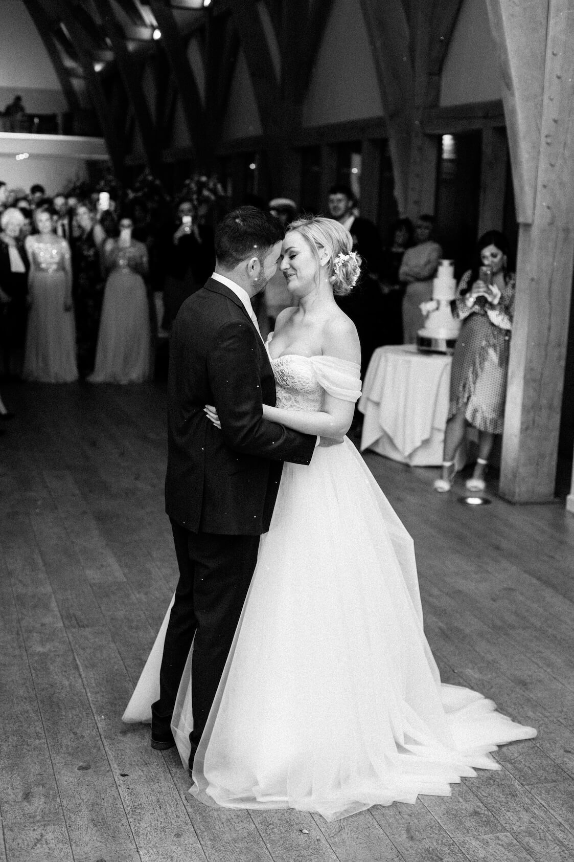 First dance in the evening light