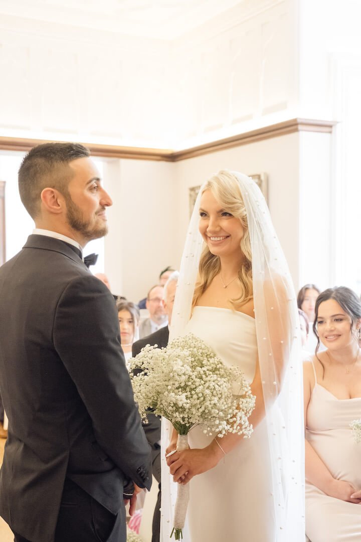 Bridal party entrance at Pendrell Hall