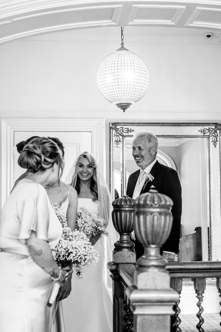 Pendrell Hall bridal preps moment