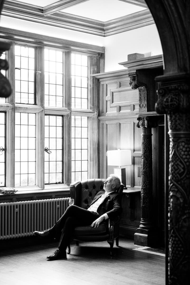 Pendrell Hall wedding evening — final moment