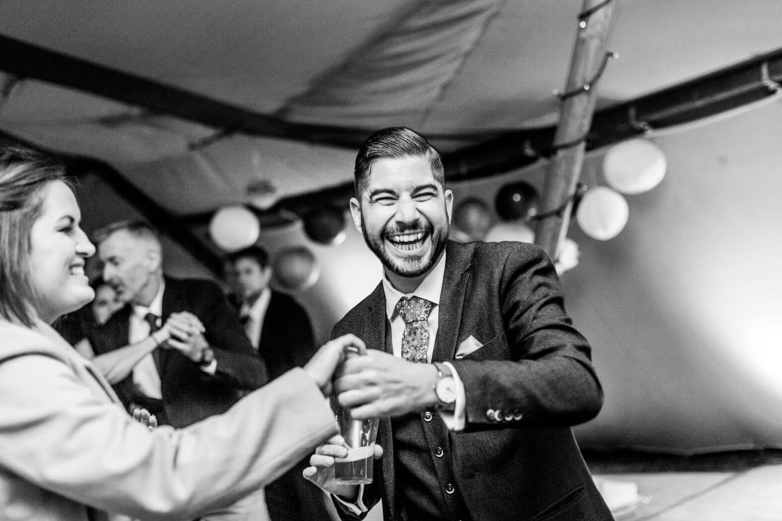 Wedding dance floor moment captured by Jordan Fox