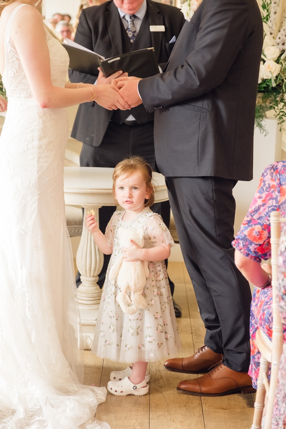 The ceremony at Alrewas Hayes