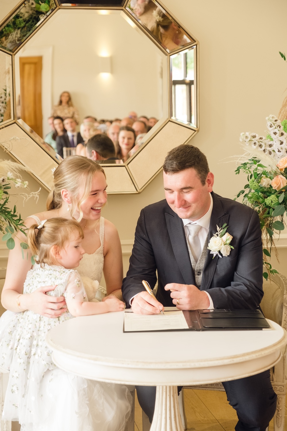 Just married at Alrewas Hayes