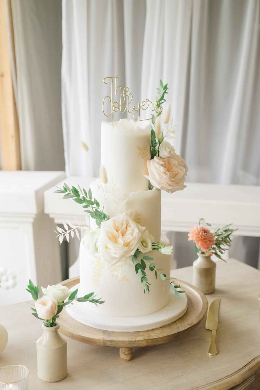 Table decoration detail at Alrewas Hayes