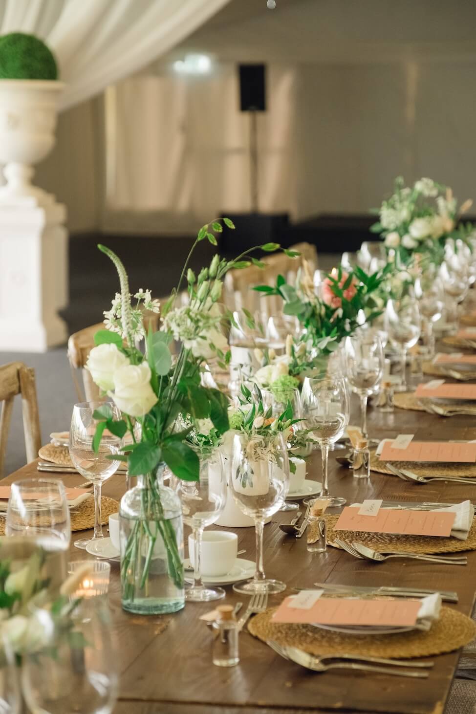 Place setting at Alrewas Hayes