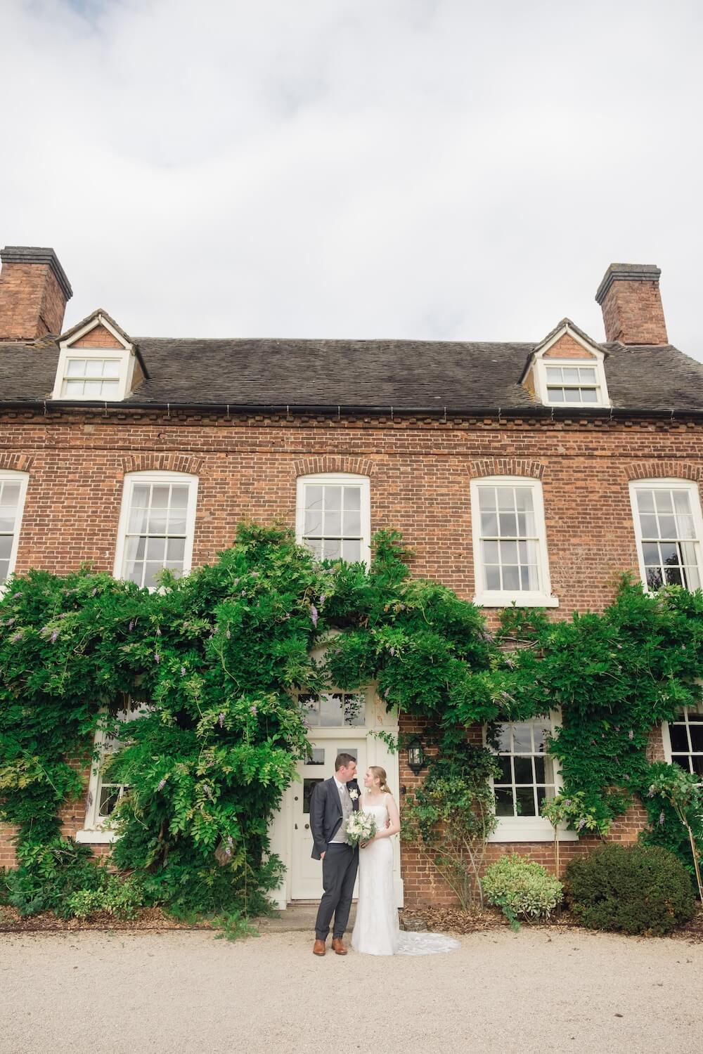 Wedding portrait at Alrewas Hayes