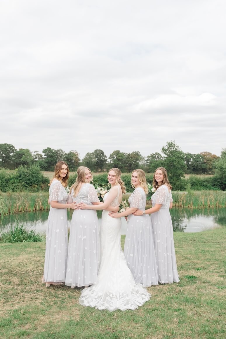Bridesmaids at Alrewas Hayes