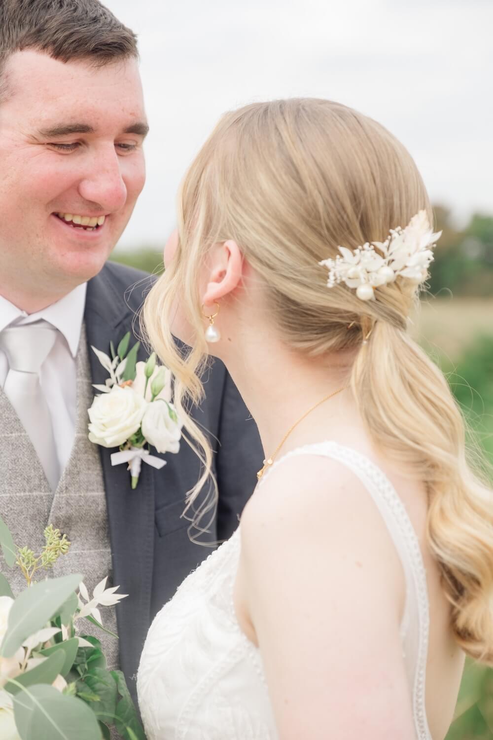 Couple portrait at Alrewas Hayes