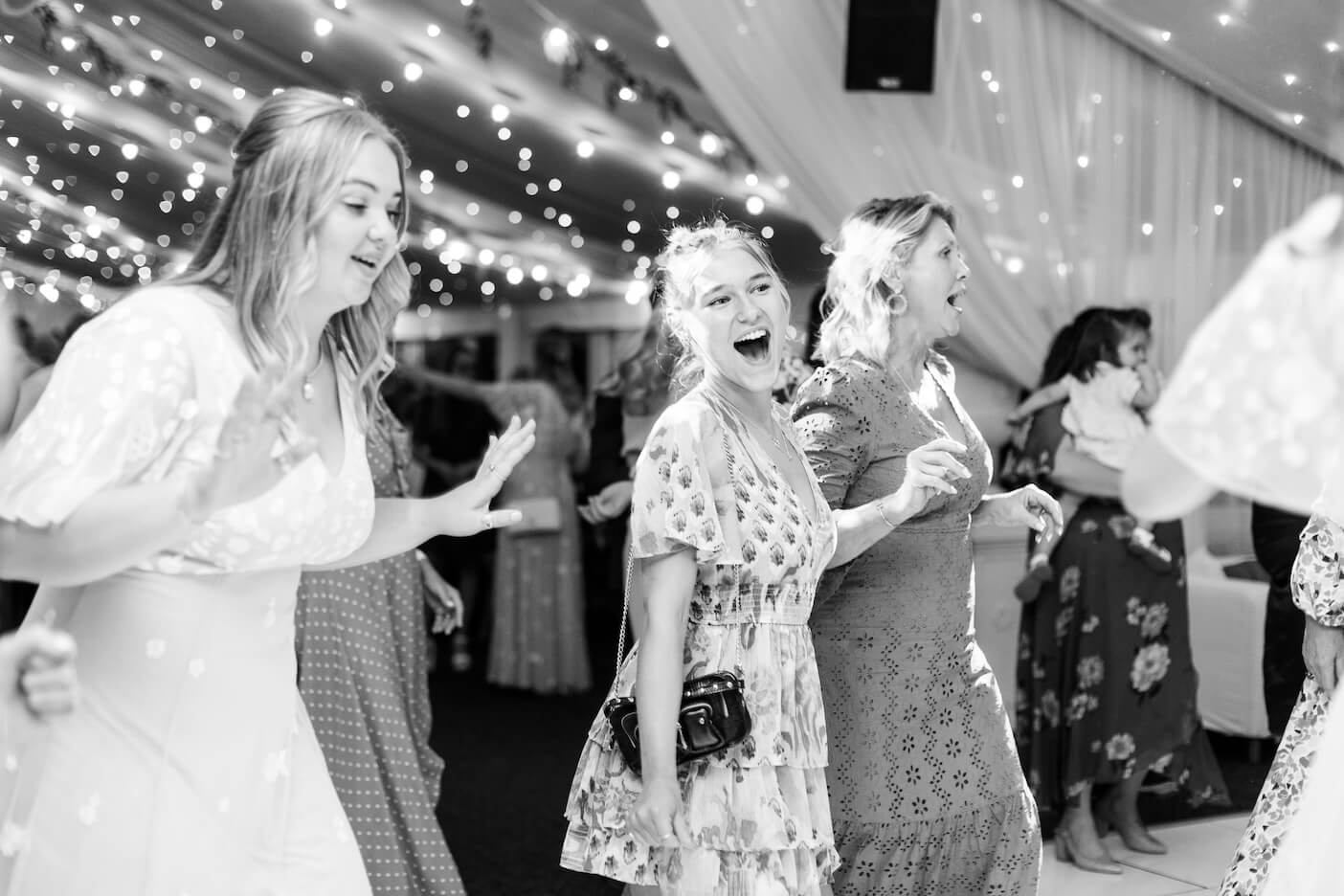 Evening celebrations at Alrewas Hayes