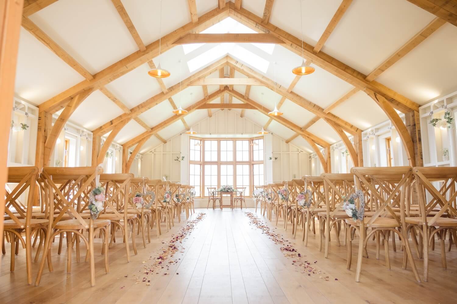 The Grange ceremony barn at Hyde House, Stow-on-the-Wold