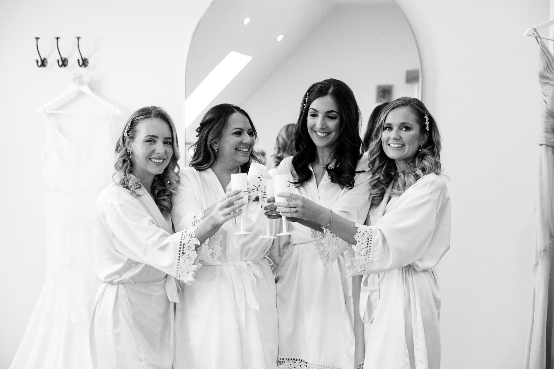 Bridal preparations at Hyde House, Stow-on-the-Wold