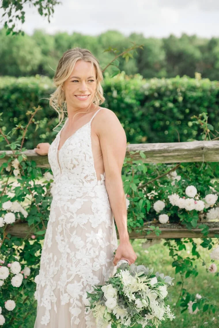 Bride portrait at Stratton Court Barn