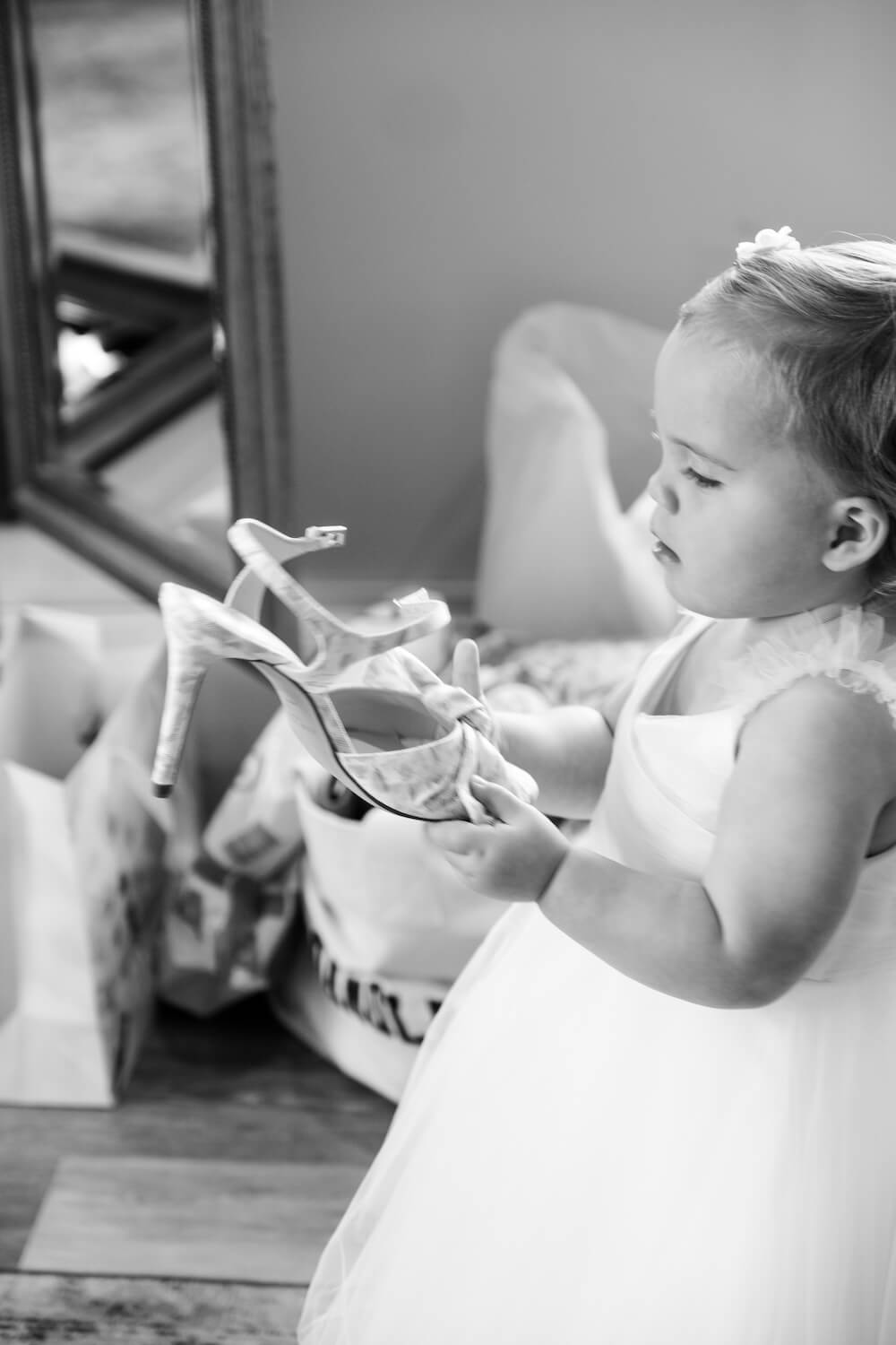 Bridal preparations at Warwick House