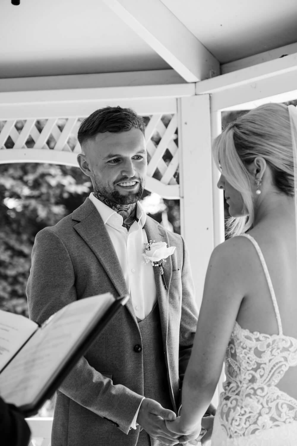 During the ceremony at Warwick House