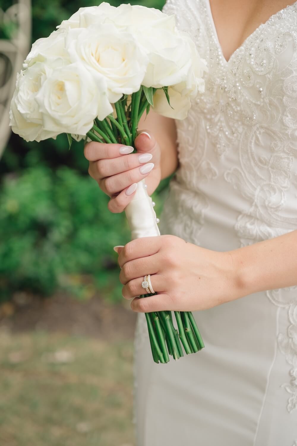 Bridal bouquet at Warwick House