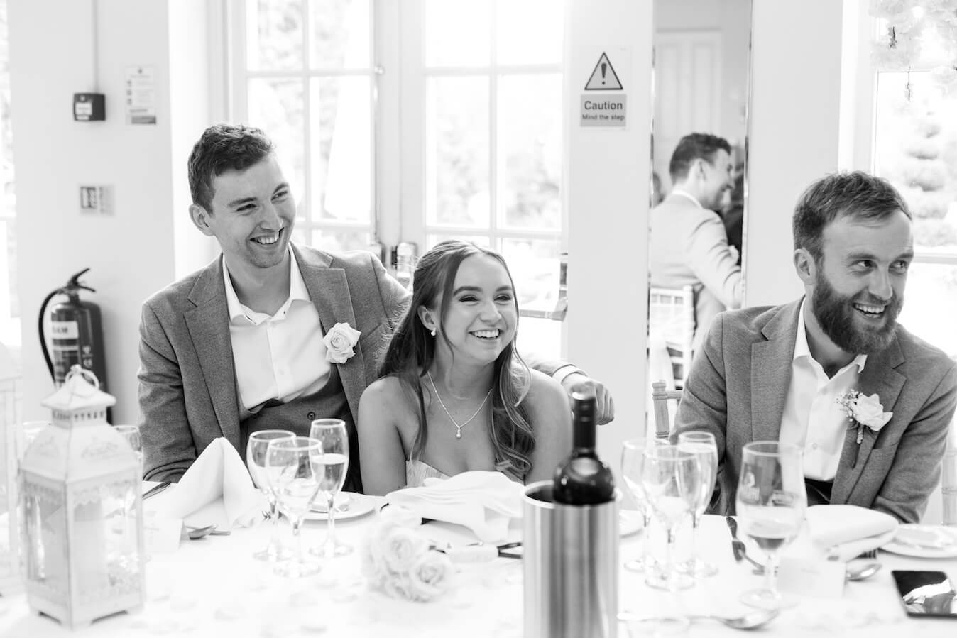 Speeches at Warwick House wedding venue