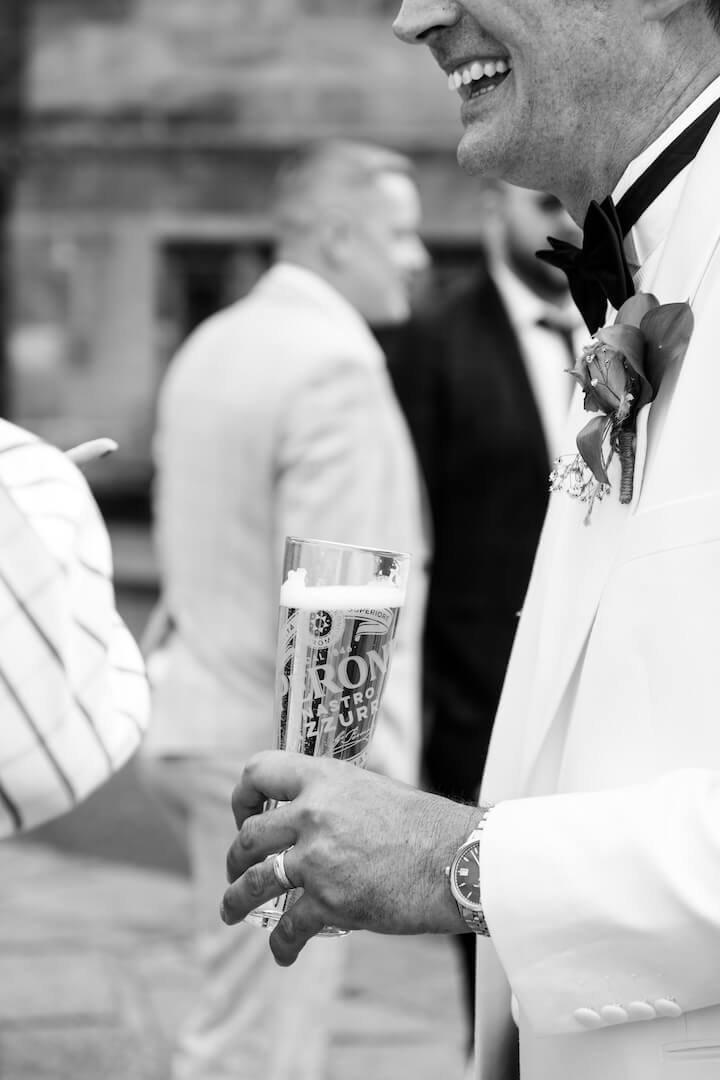 Wedding portrait at Weston Hall
