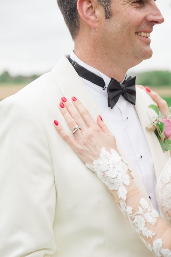 Documentary moment from a London wedding day