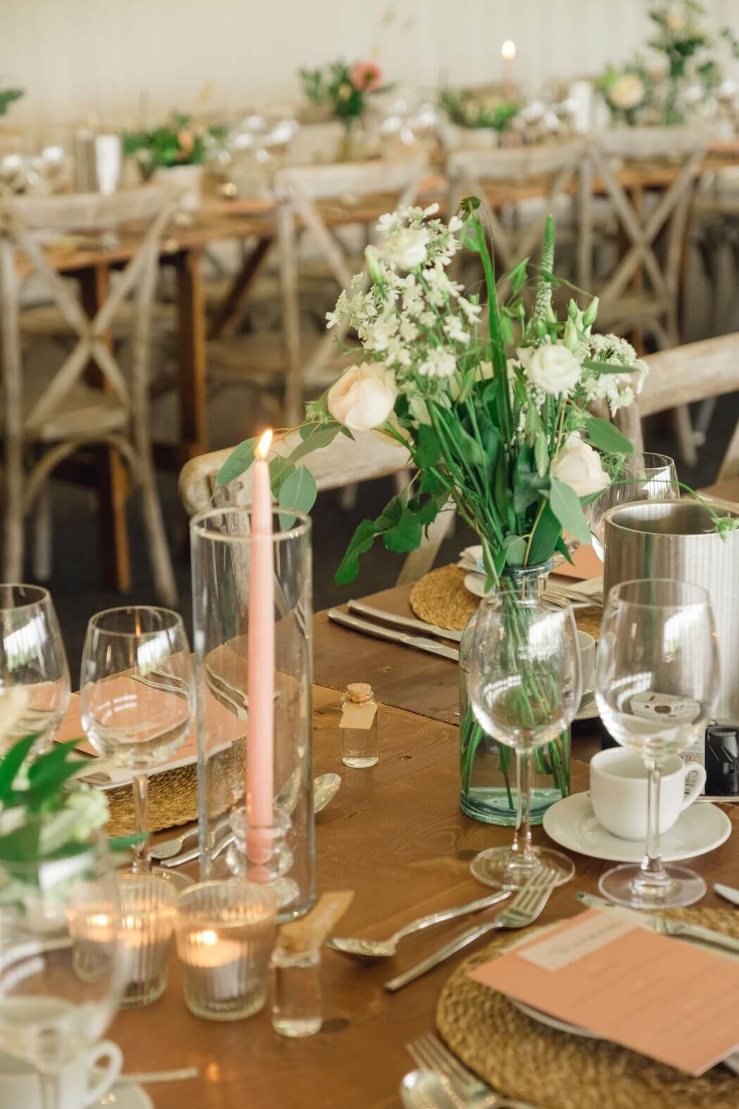 Wedding reception at Alrewas Hayes, Staffordshire