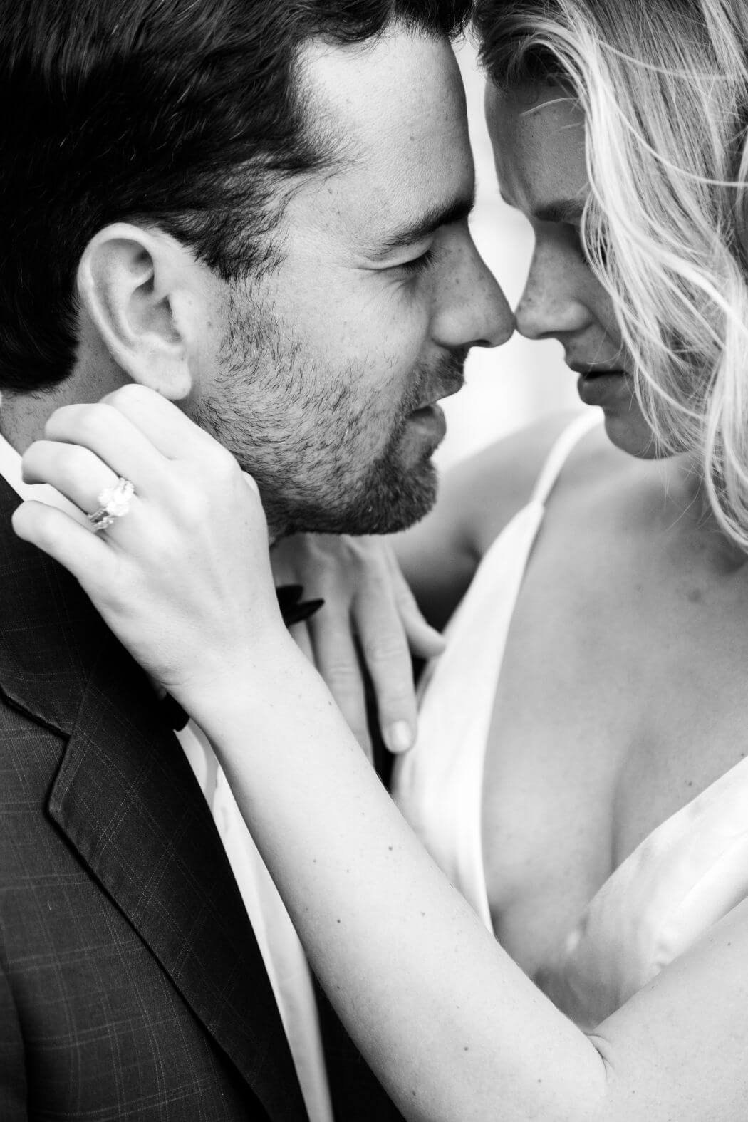 Natural bride portrait
