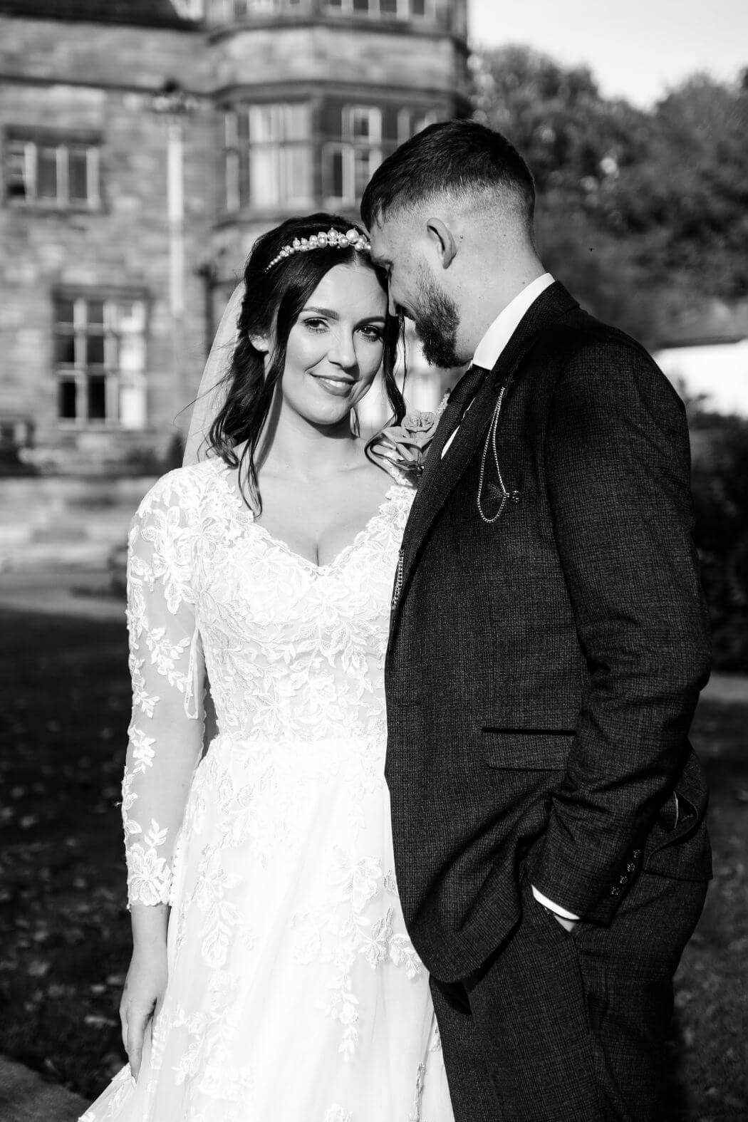 Bridal preparation at Standon Hall, Staffordshire