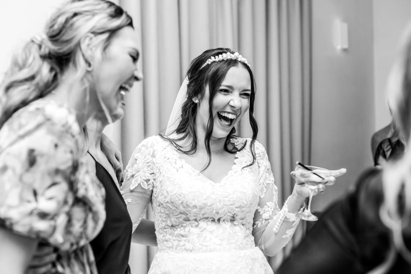 Evening celebrations at Standon Hall