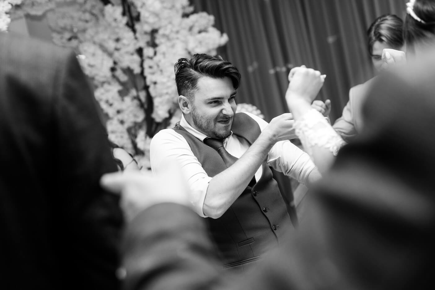 Cake cutting at Standon Hall