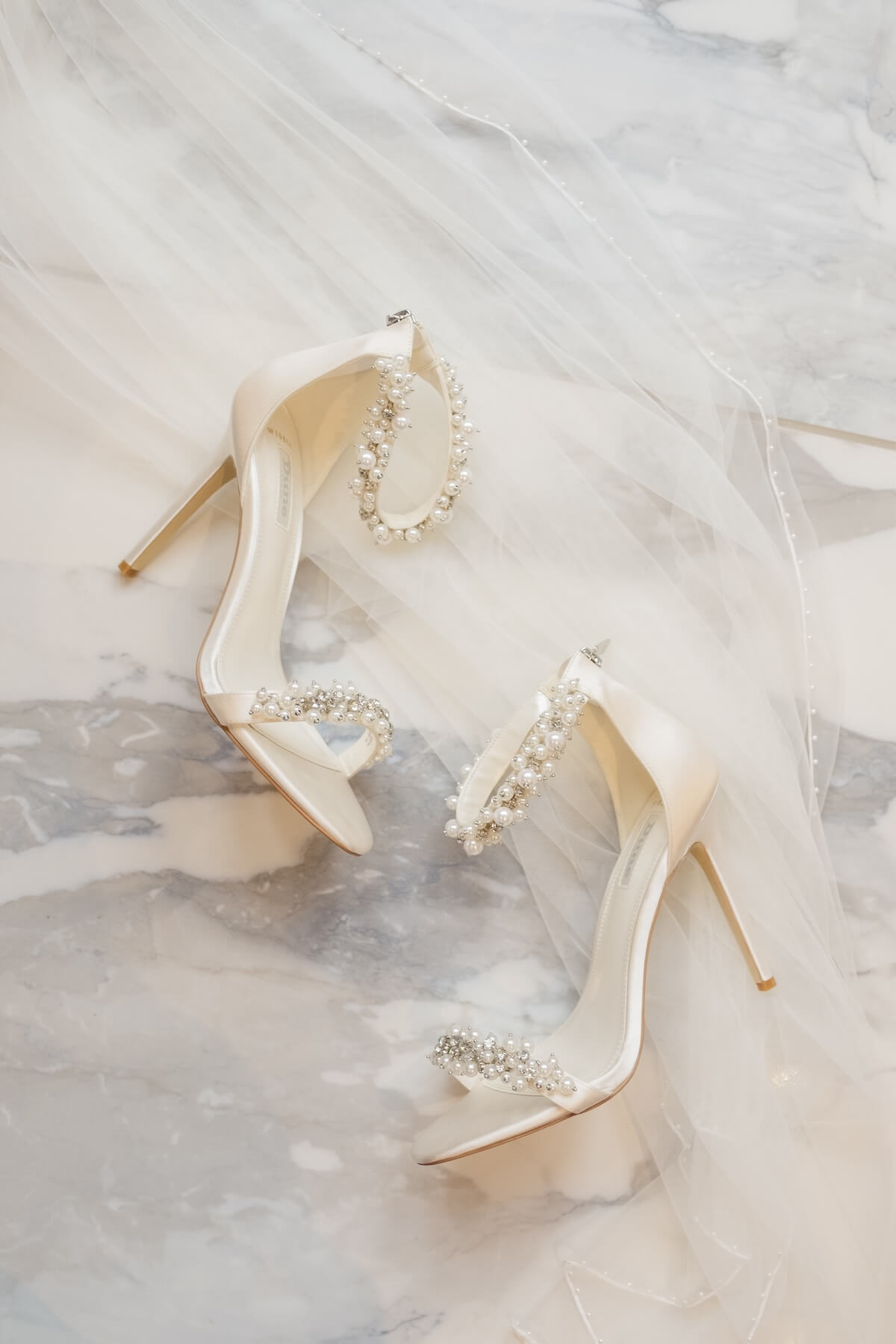 Bridal preparation detail at Standon Hall