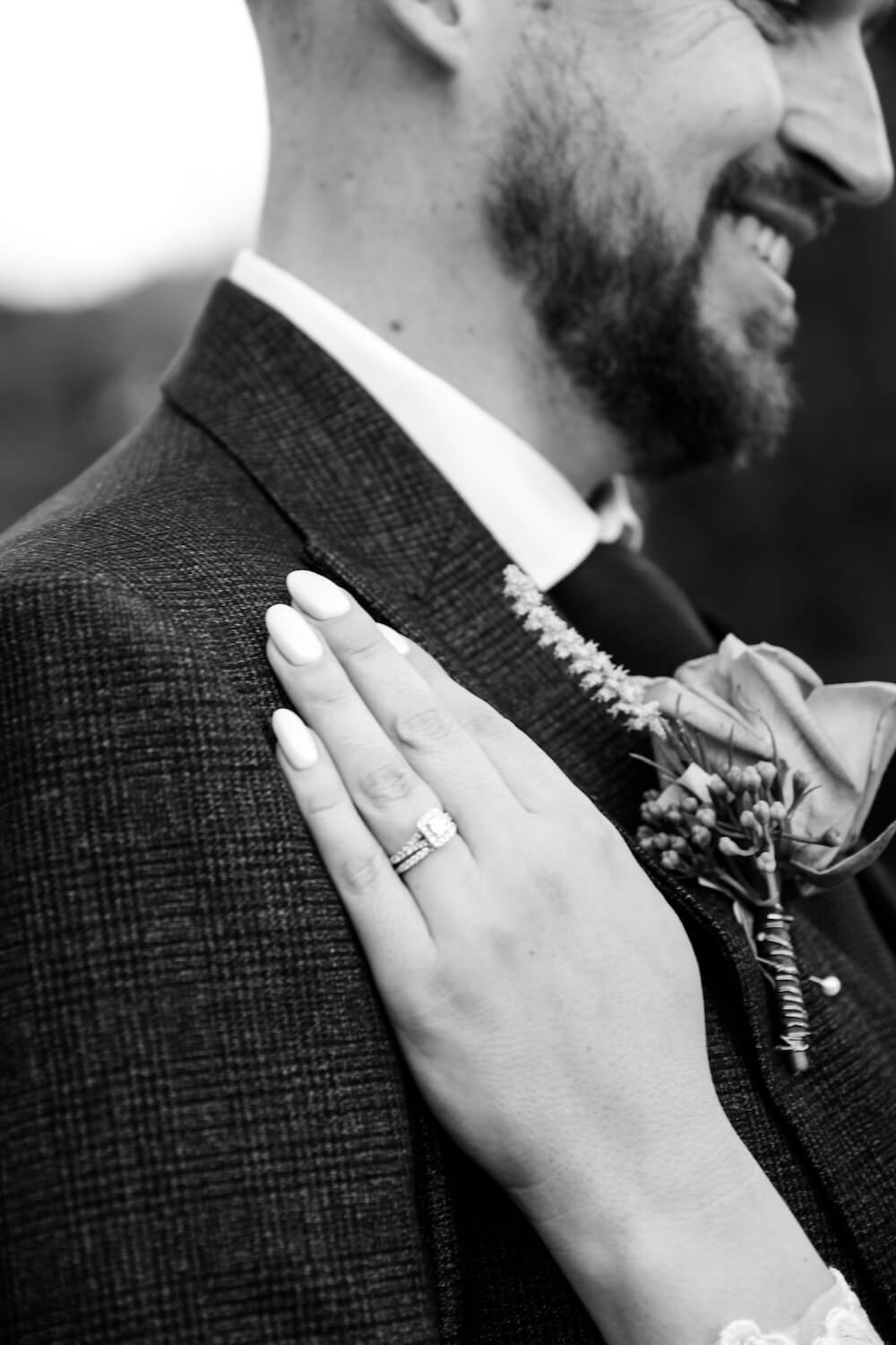 Bridal jewellery detail before the ceremony