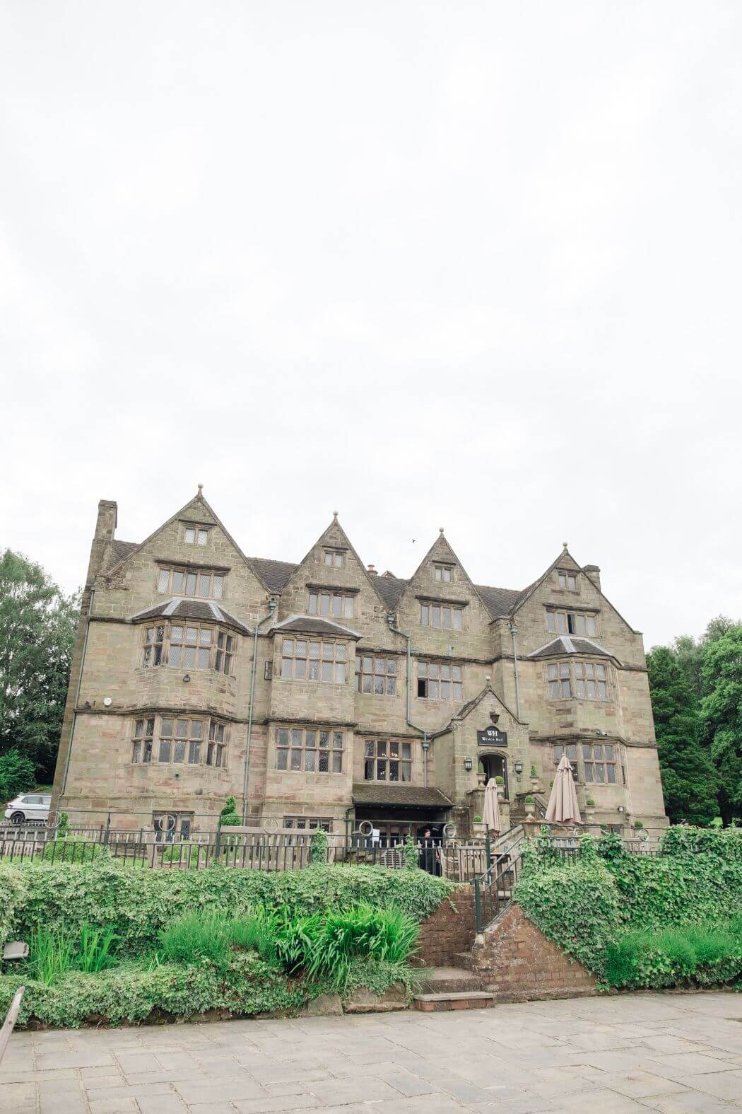 Ceremony at Weston Hall, Staffordshire