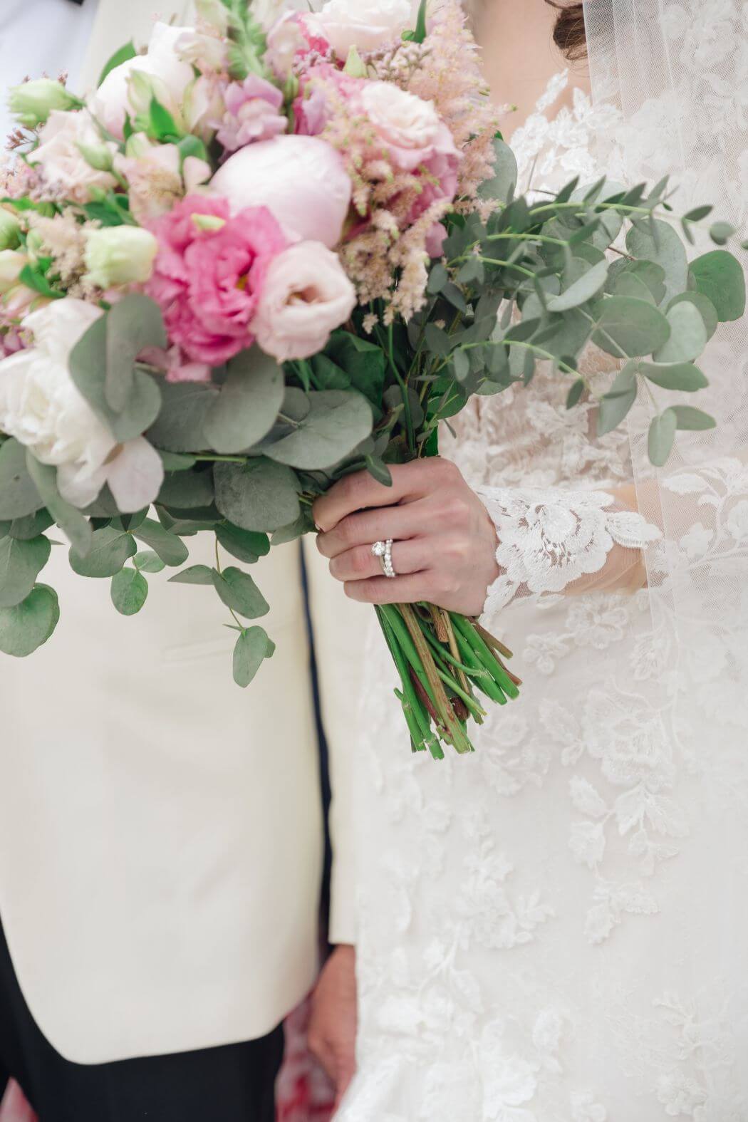 Bridal portrait at Weston Hall near Stafford