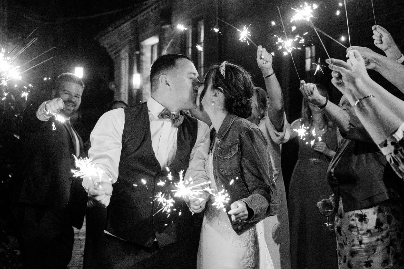 Worcestershire wedding photography, couple on their wedding day