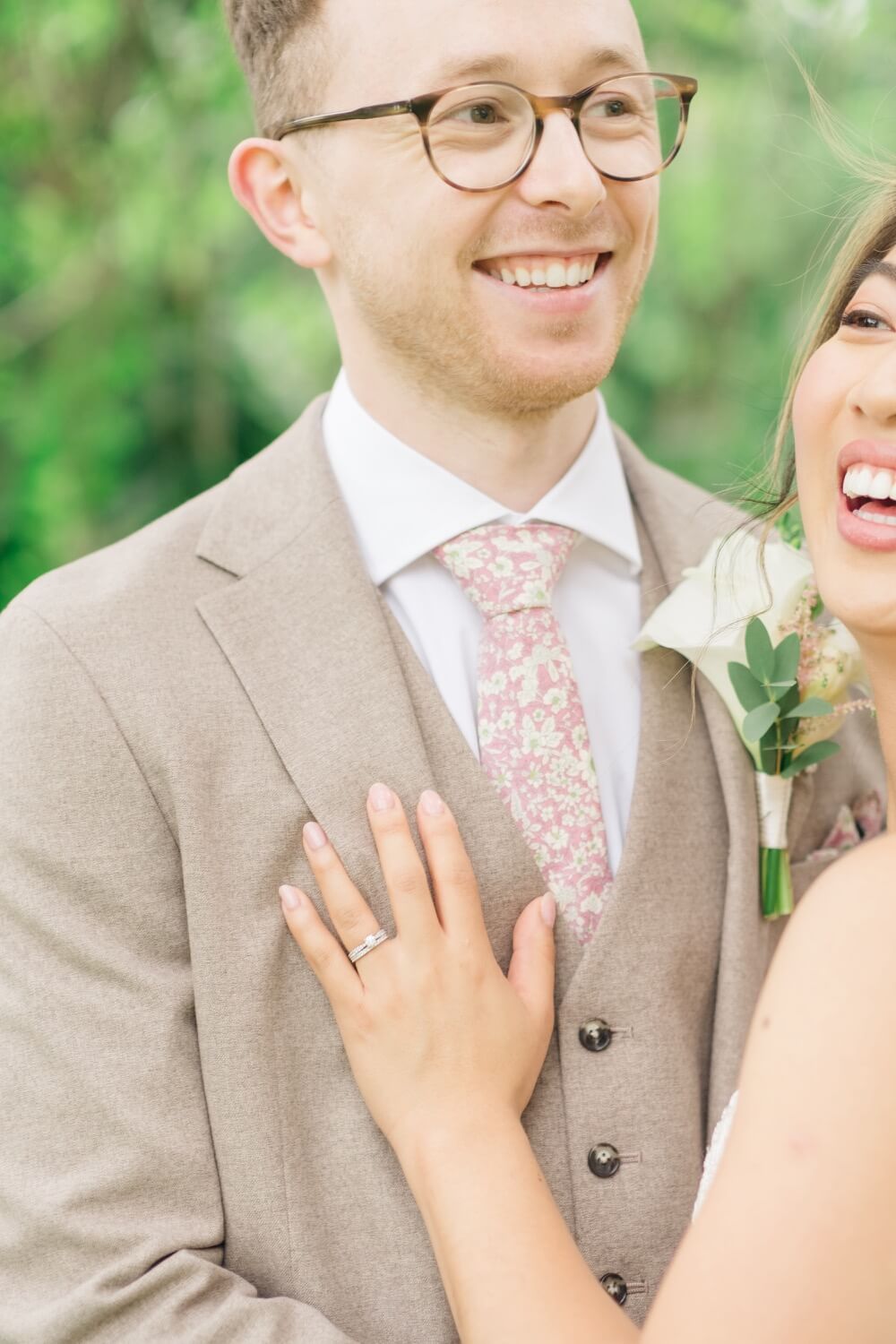 Groom portrait at Birtsmorton Court