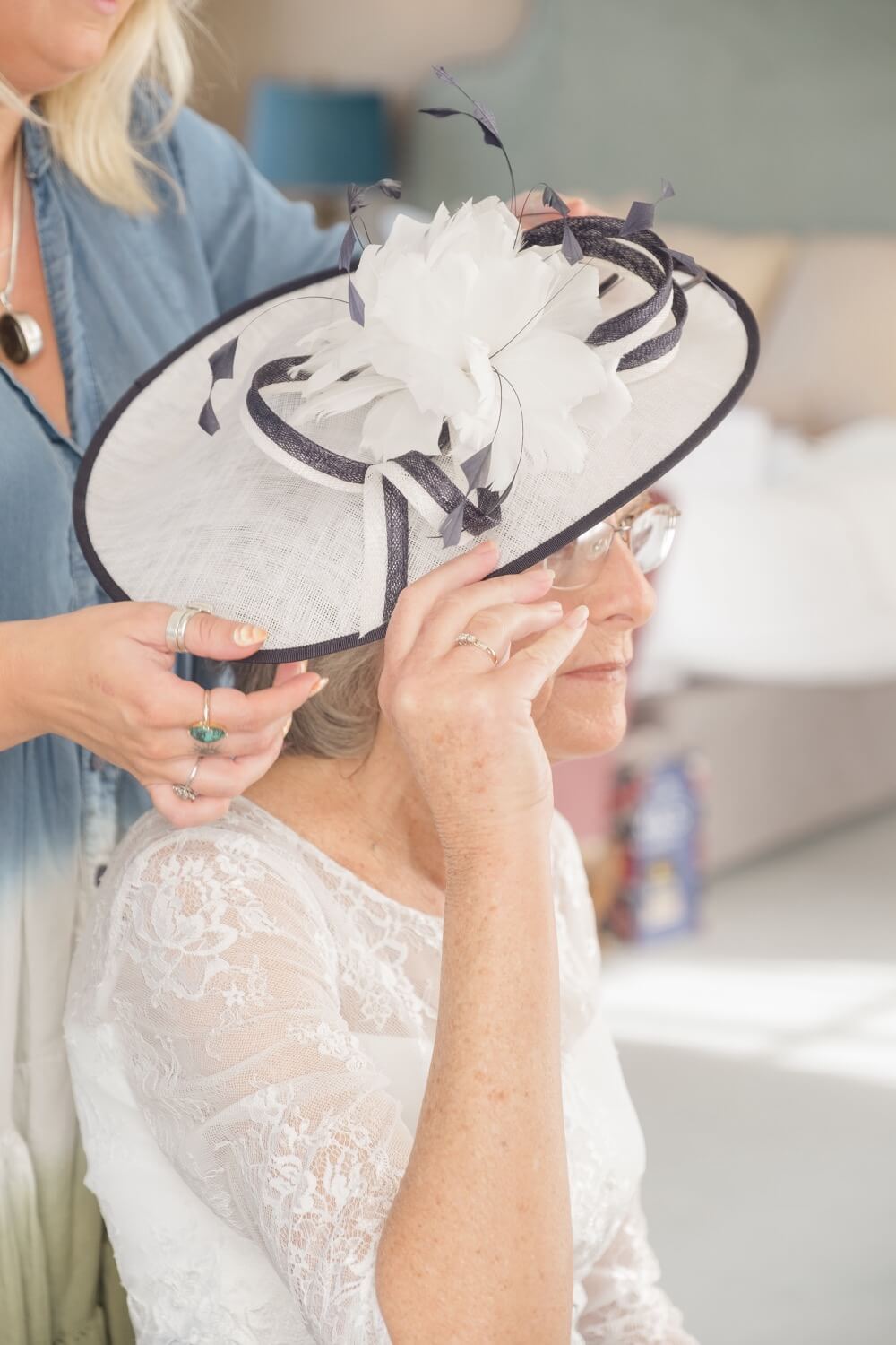 Mother of the bride at Hawkstone Hall