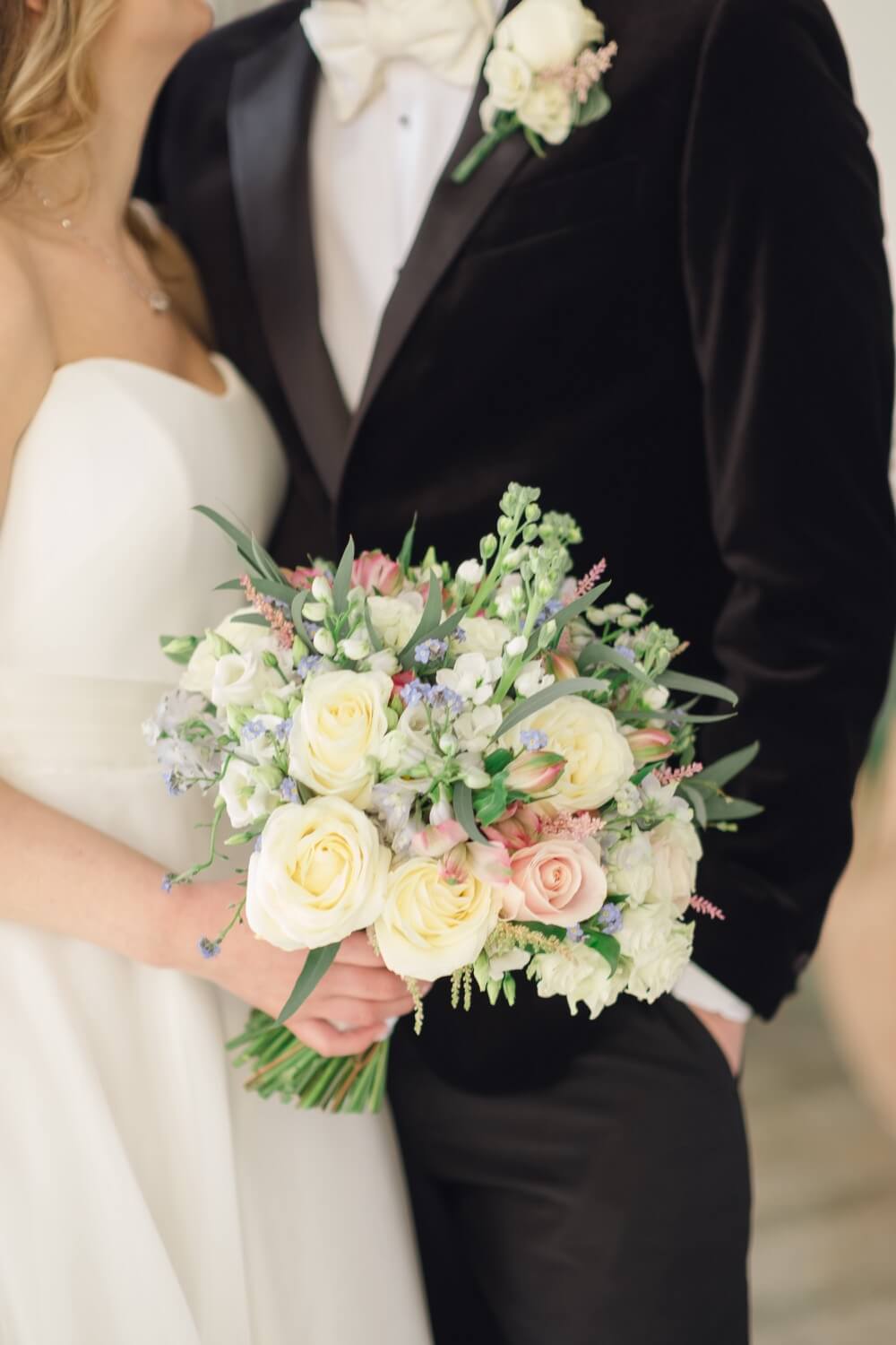 Bridal bouquet at Hawkstone Hall