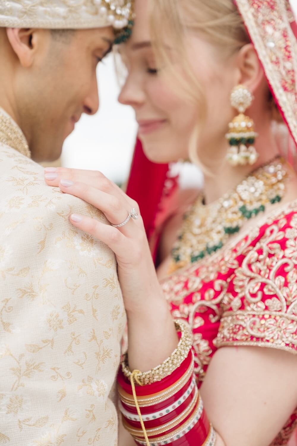 Wedding details, light and airy photography