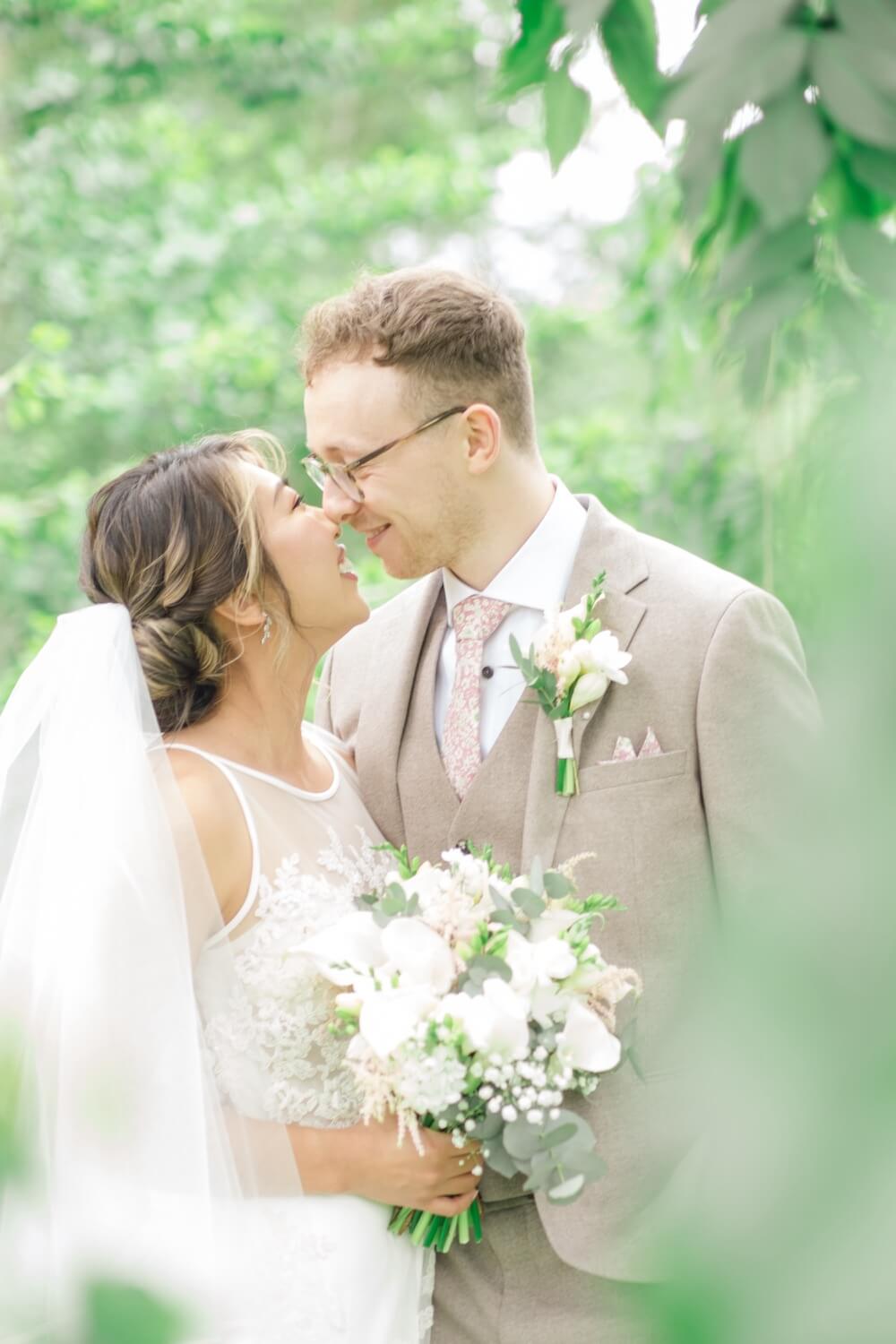 Surbin and Niall at their Birtsmorton Court wedding