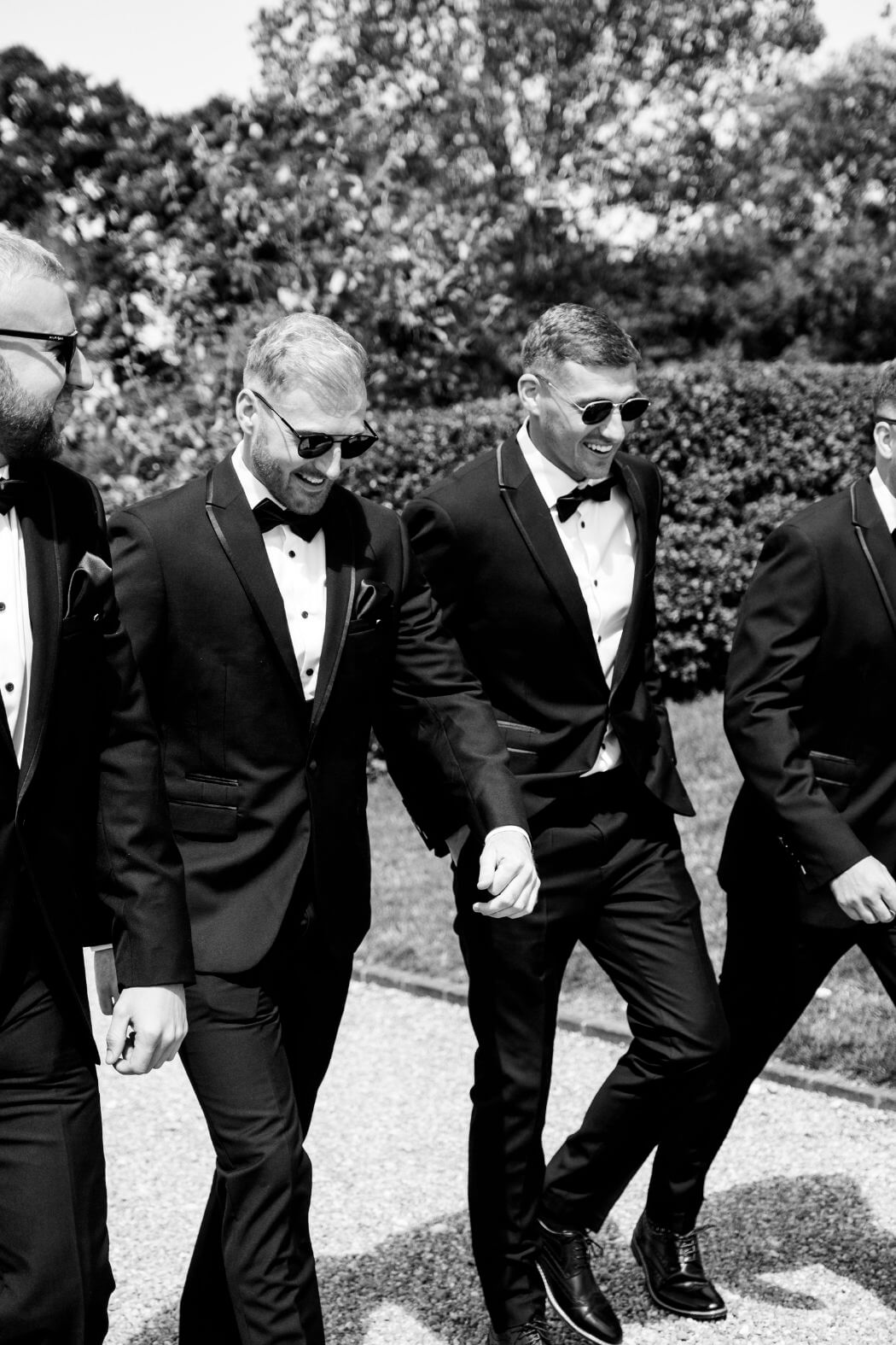 Groomsmen at a wedding