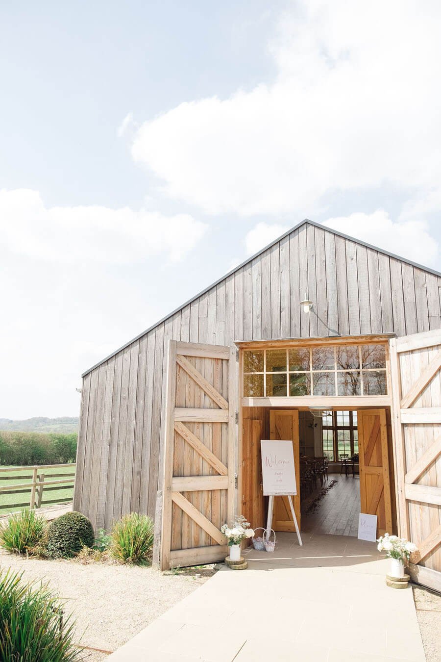 Hyde Barn ceremony space at Hyde House, Stow-on-the-Wold