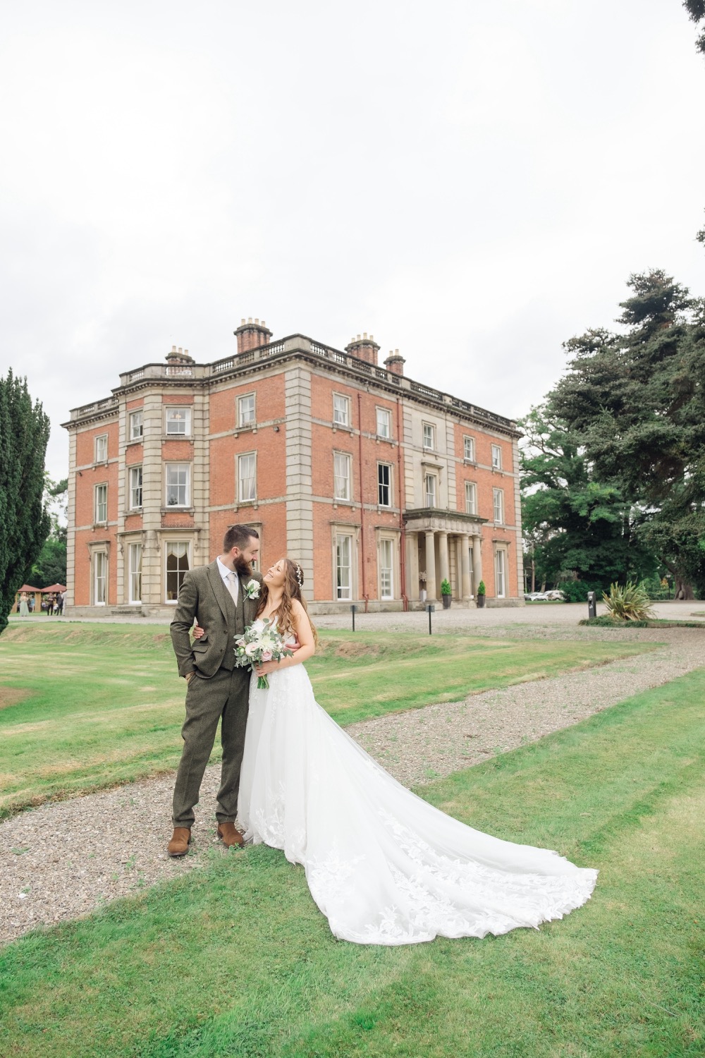 Annabelle and Matt together at Netley Hall