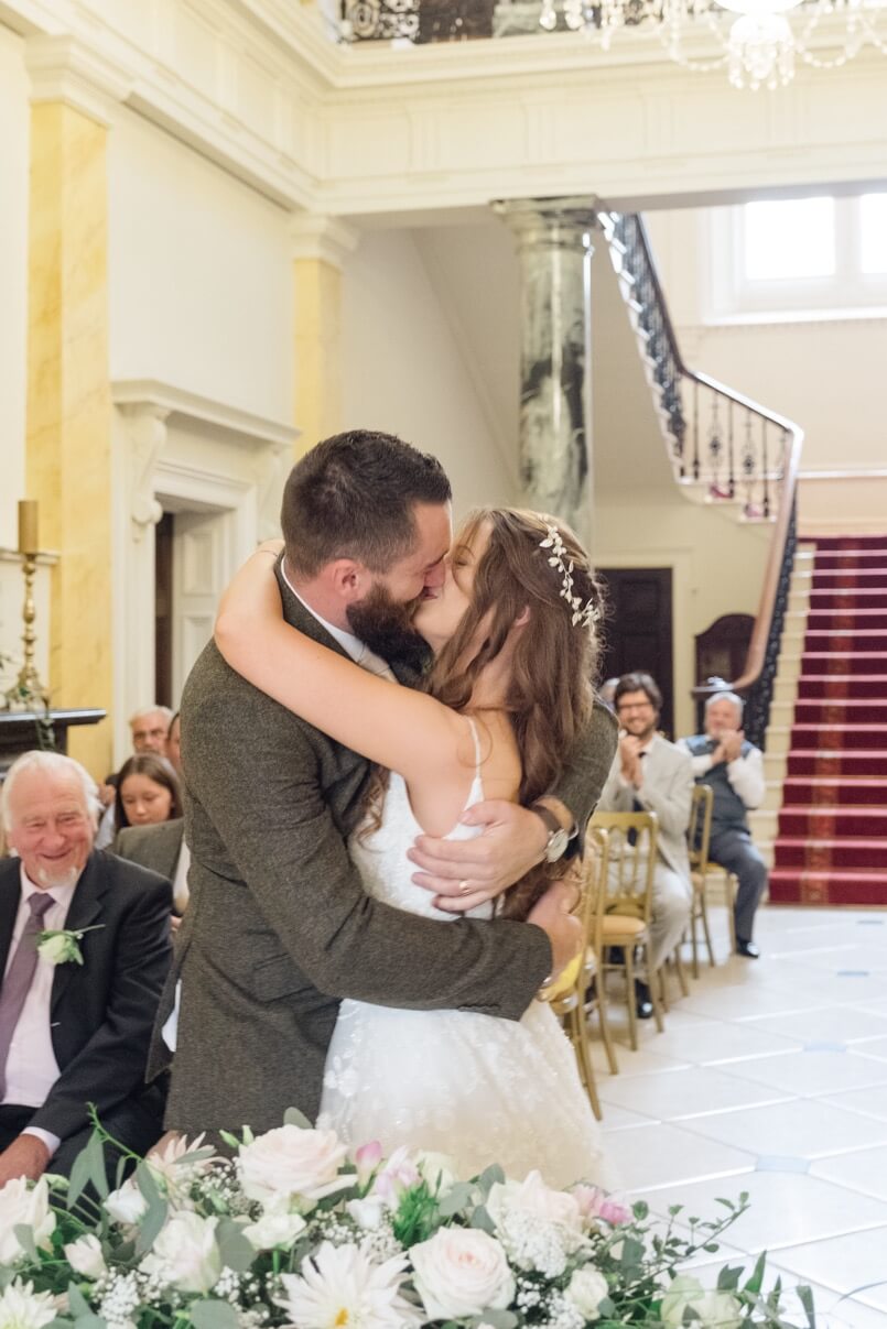 Annabelle and Matt's first kiss